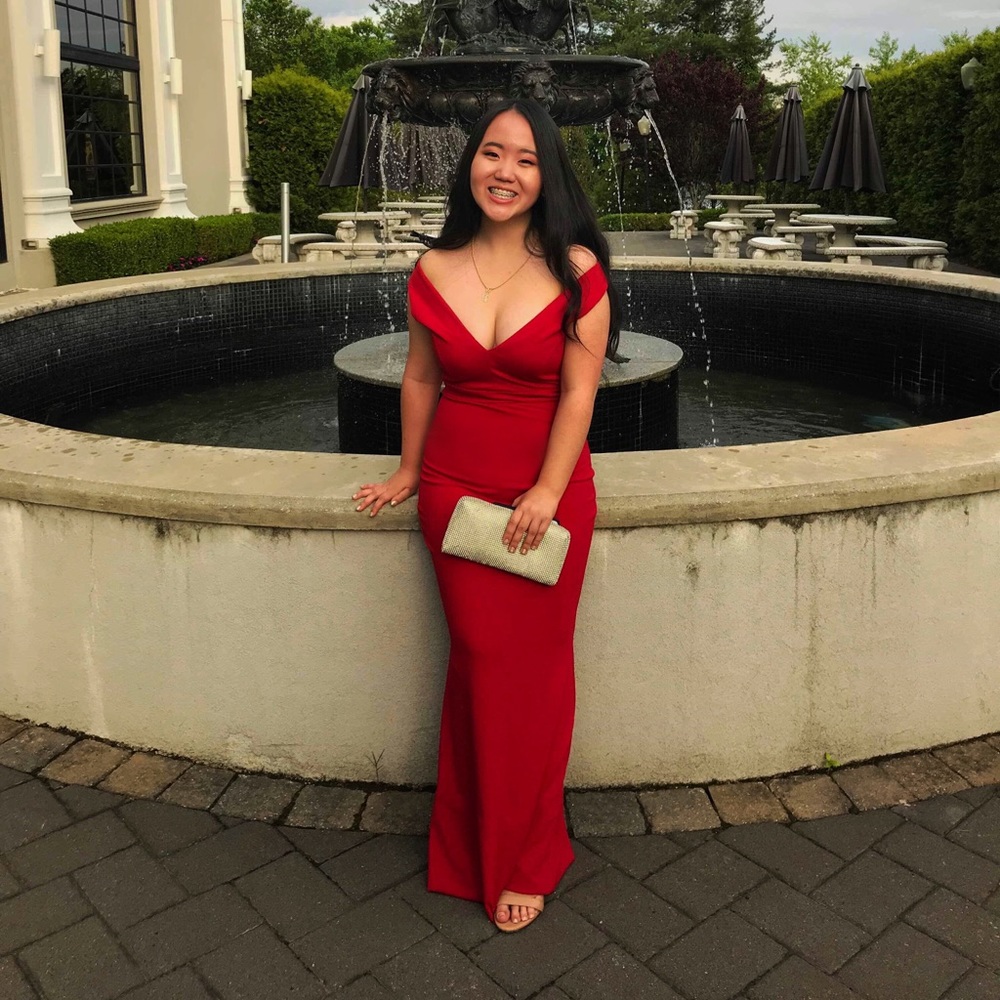 Red Bodycon Prom/Bridesmaid/Event Dress